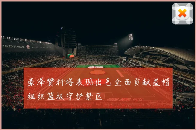 豪泽赞科塔表现出色全面贡献盖帽组织篮板守护禁区